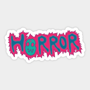 Horror Sticker